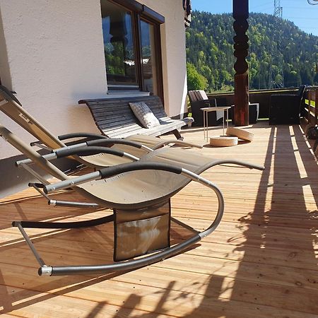 Lechufer, 80M2, Haushaelfte Mit Privatem Eingang, Kaminofen, Terrasse, Garten Pinswang Exteriér fotografie