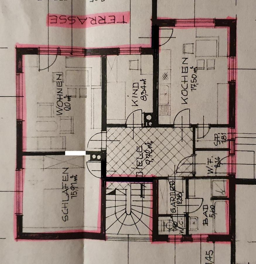 Lechufer, 80M2, Haushaelfte Mit Privatem Eingang, Kaminofen, Terrasse, Garten Pinswang Exteriér fotografie